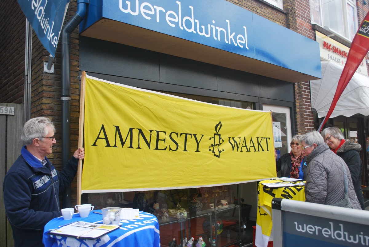 Amnesty en Wereldwinkel samen