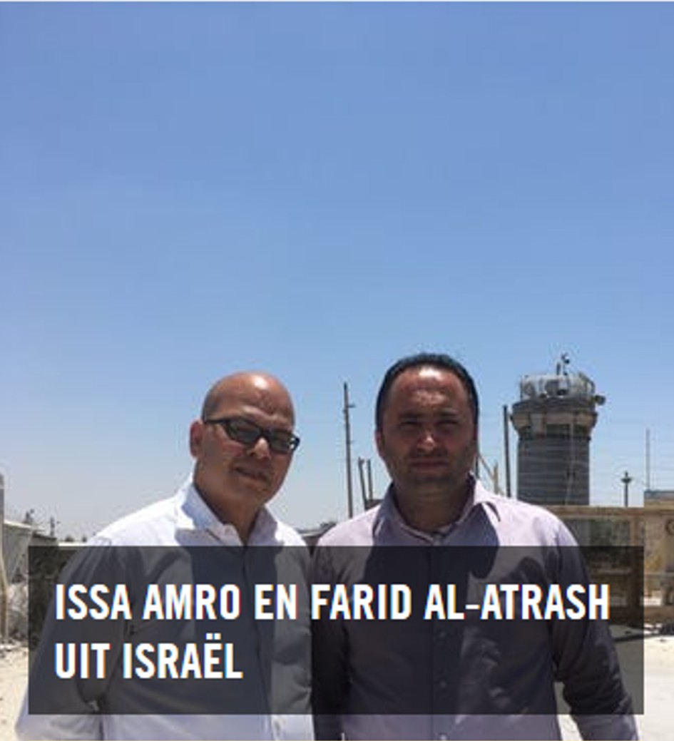 Issa Amro en Farid Al-Atrash uit Israel